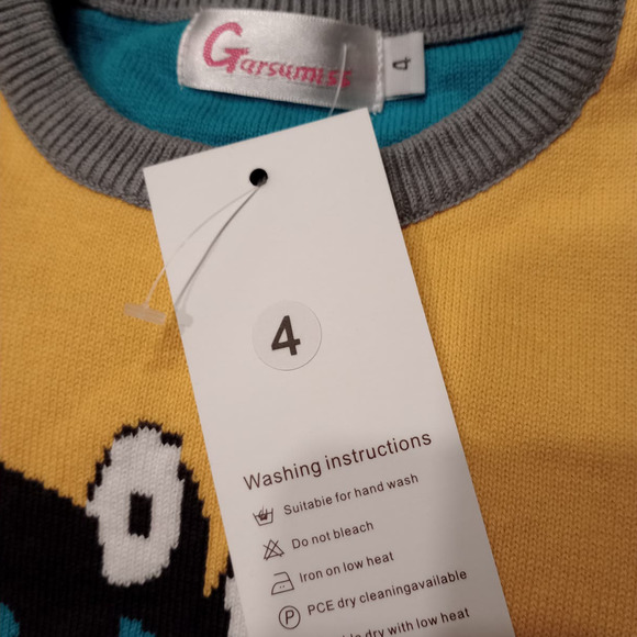 Garsumiss Dinosaur Sweater Boys 4 - Picture 2 of 7